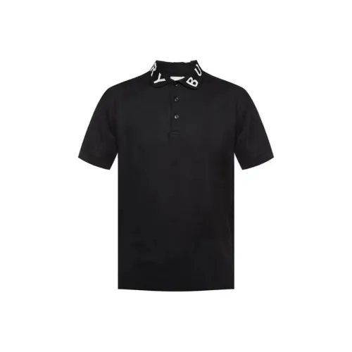 Burberry Поло Мужское Черное