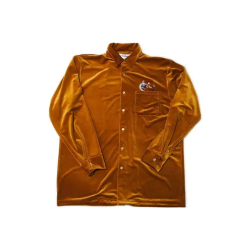 Doublet Земляной Желтый Мужские Рубашки