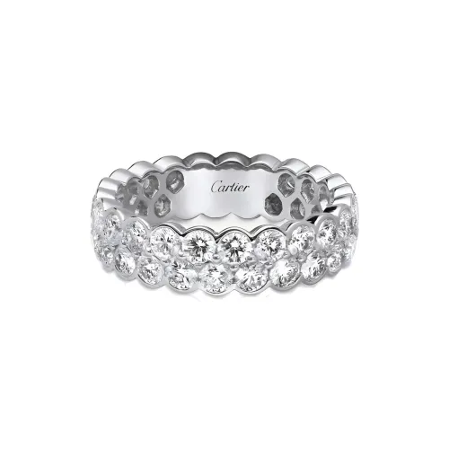 Cartier Обручальное Кольцо Broderie De Cartier Белое Золото, Бриллианты