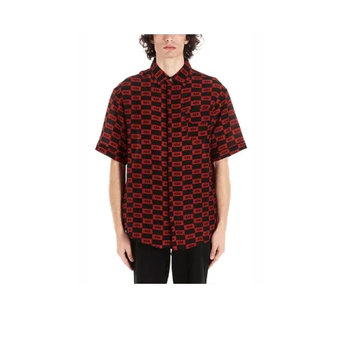 424 Red Men's Shirts