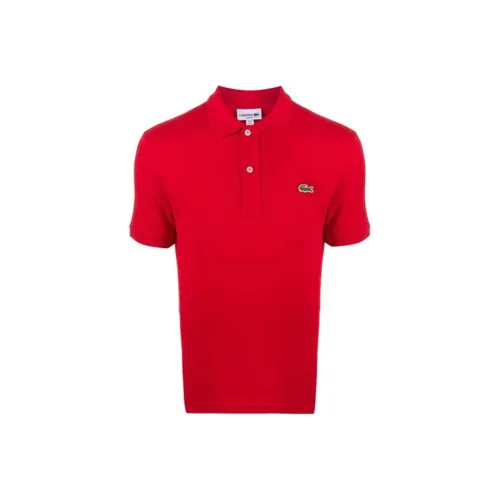 LACOSTE Collaboration Мужская Поло Красная