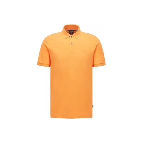 Hugo Boss SS22 Поло Мужское Оранжевое