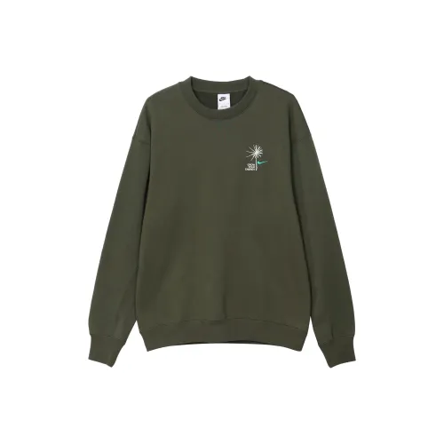 Nike Толстовка Мужская Хаки Зеленая