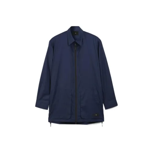 Y 3 Морской Синий Мужские Рубашки