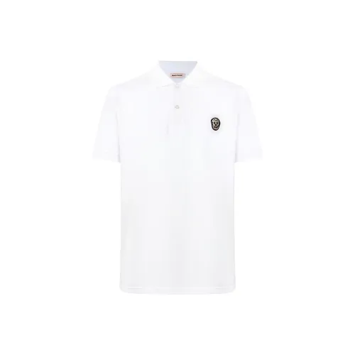 Alexander McQueen Белая Мужская Поло