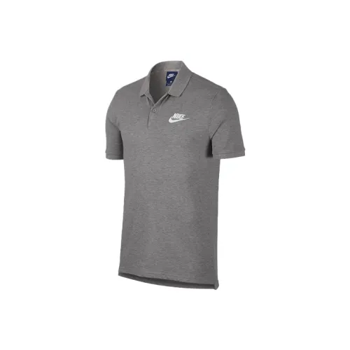 Nike Темный Фотиния Серый Мужская Поло