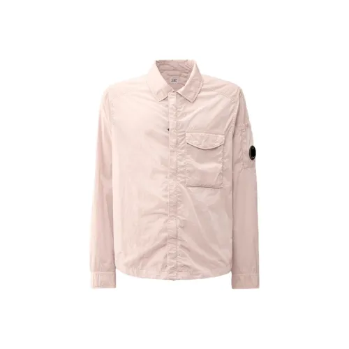 C.P.Company Chrome R Карман Overshirt Рубашка Мужская Розовая