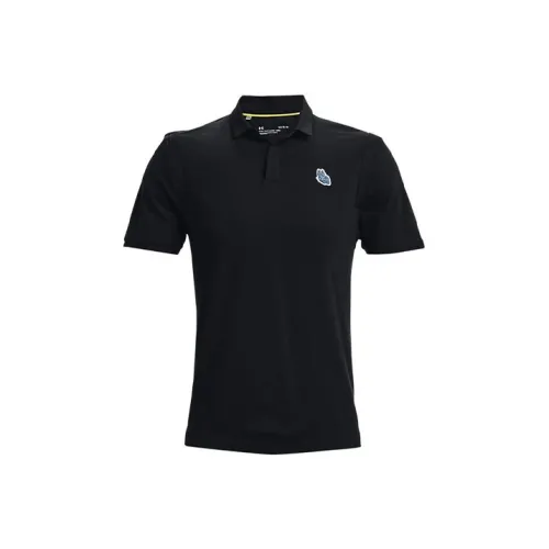 Under Armour Icon Мужское Поло Черное