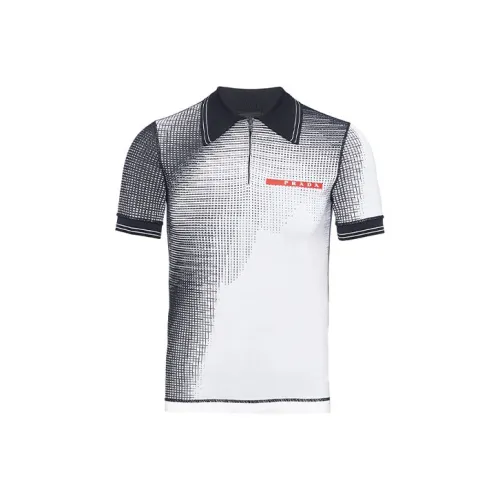 PRADA Белая Мужская Поло