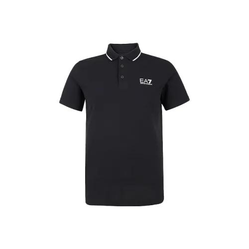 EMPORIO ARMANI EA7 Blue Men's Polo
