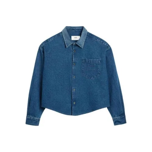 AMIPARIS Blue Men's Shirts AMIPARIS Синий Мужские Рубашки