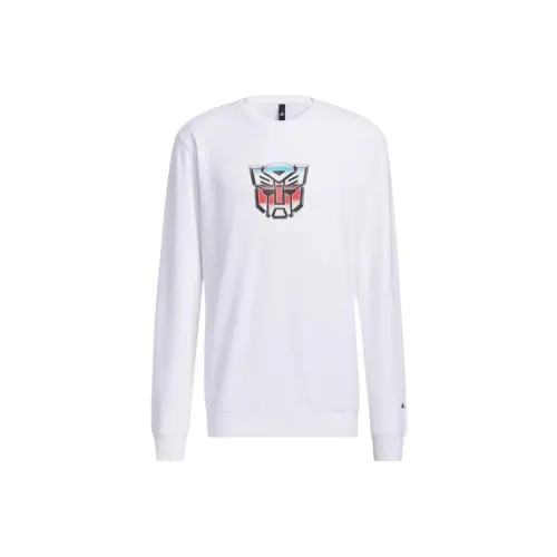 Adidas Белый Мужской Свитшот