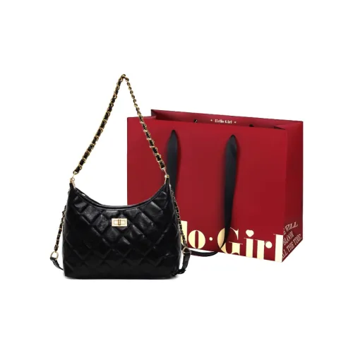 GOX ПУ (полиуретан) Сумка через плечо Женская Черная