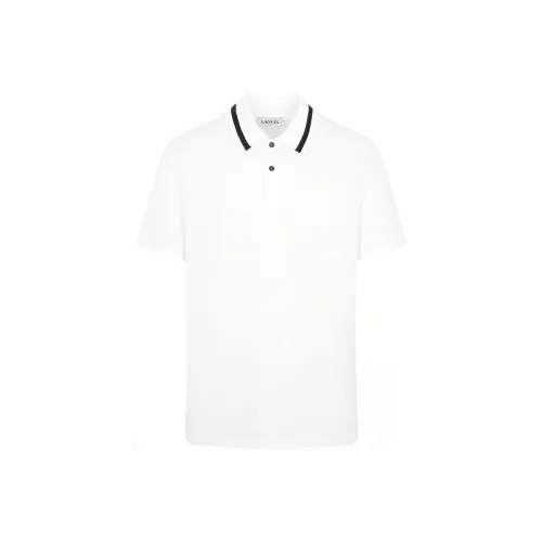 Lanvin Белая Мужская Поло