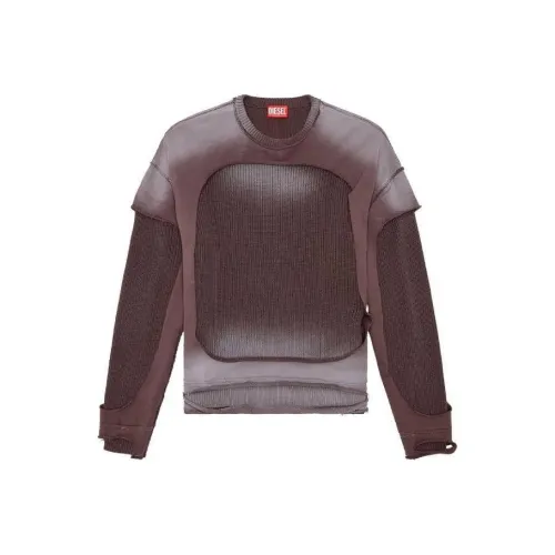 DIESEL Умбра Мужские Свитшоты