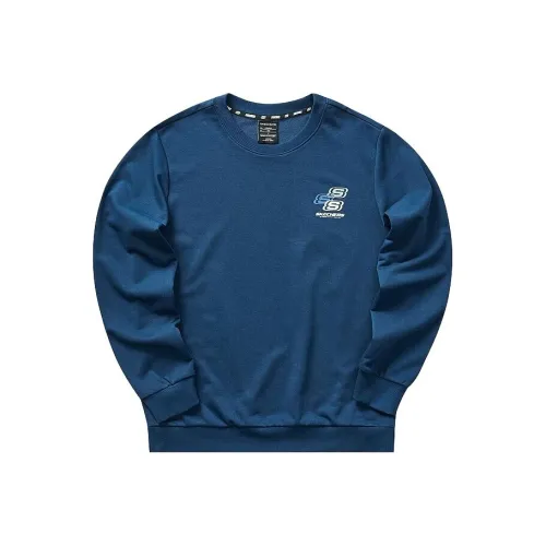 Skechers COLORFUL Посейдон Синий/00H1 Унисекс Свитшоты