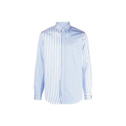 Polo Ralph Lauren Рубашка Мужская Синяя Белая