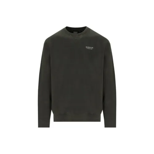 BARBOUR Зеленый Мужской Свитшот