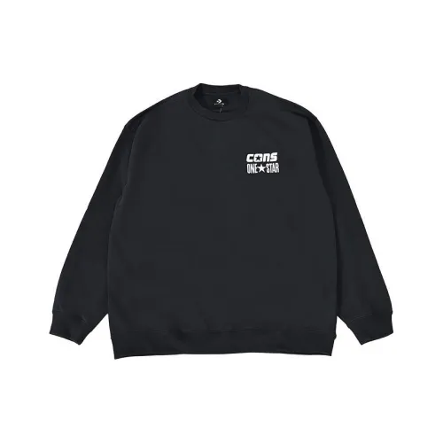 Конверс Свитшот Мужской Черный