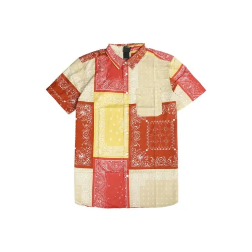 THE NORTH FACE Рубашка Мужская Оранжевая Красная