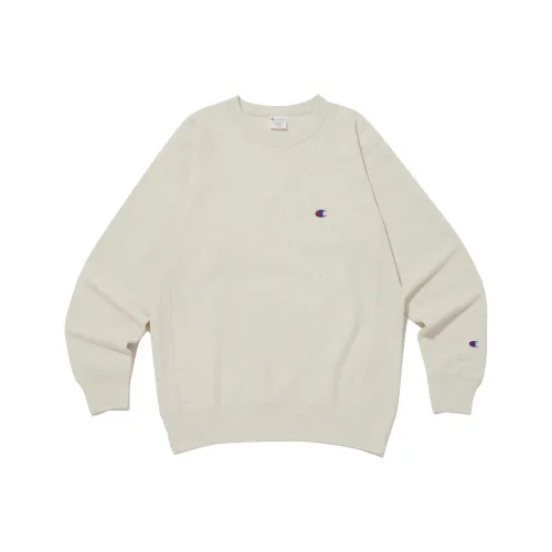 Champion SS24 Reverse Weave Свитшот Унисекс Кремовый