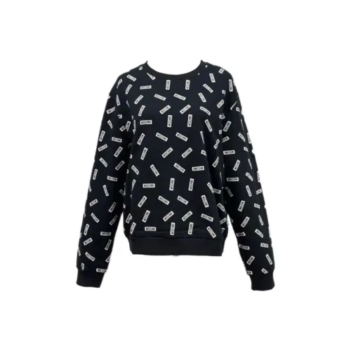MOSCHINO Черный Унисекс Свитшоты