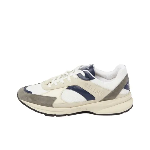 CELINE Cr03 Низкий Топ Повседневная Обувь Мужская Серый Бежевый