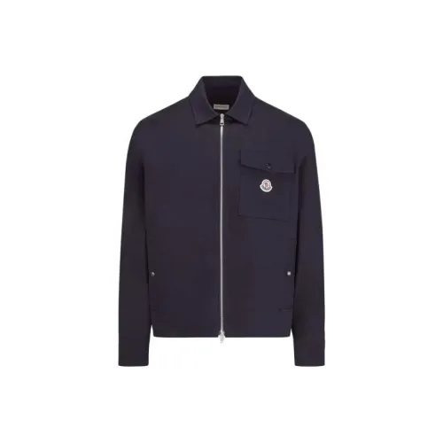 Moncler Рубашка Мужская Морской Синий