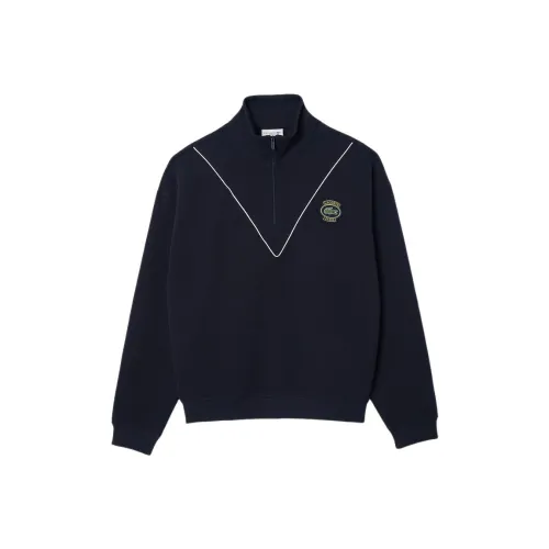 LACOSTE Collaboration Abyss Синий Мужской Свитшот