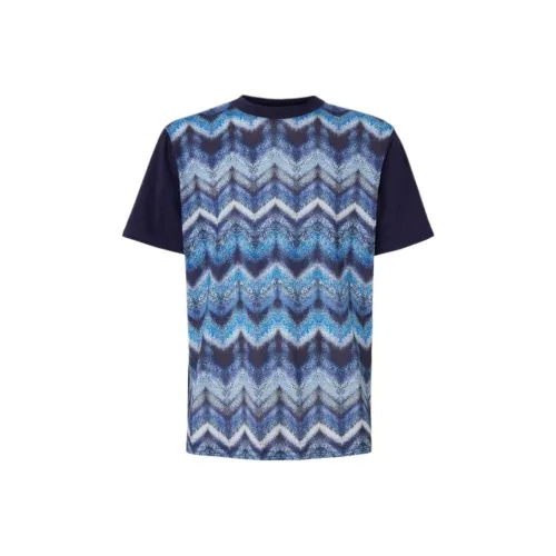 MISSONI Мужские синие T-рубашки