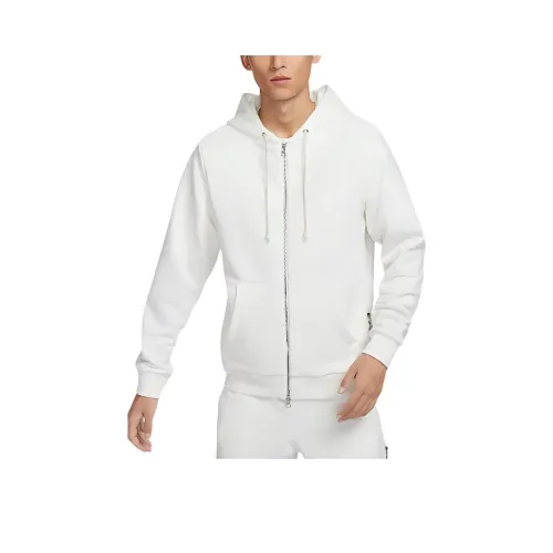 Nike Стандарт ISSUE Dri Fit Толстовка Мужская Парусный Белый Светлый Айвори Белый