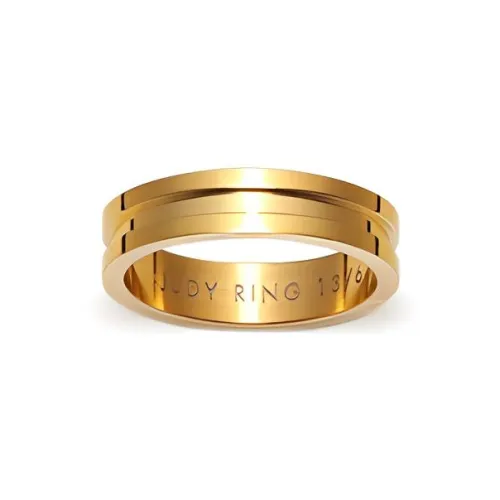 JUDY LADIE'S Simple Простой Круг Кольца Унисекс