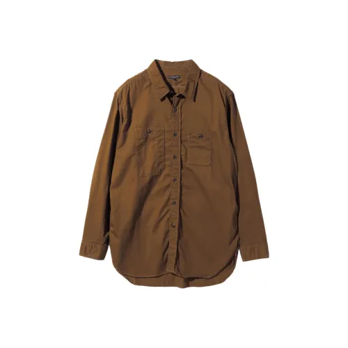 Рубашка Мужская Коричневая в сотрудничестве с Engineered Garments