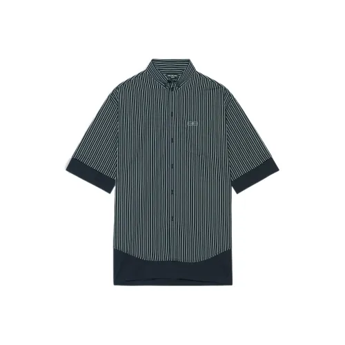 Balenciaga Мужские Черные Рубашки