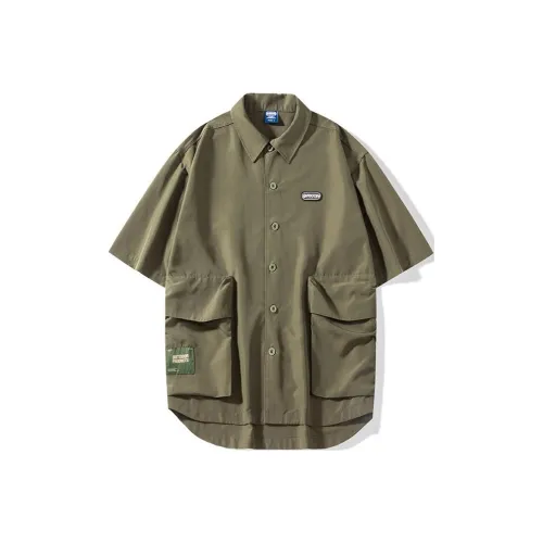 OUTDOOR PRODUCTS Рубашка Мужская Microwave Зеленая