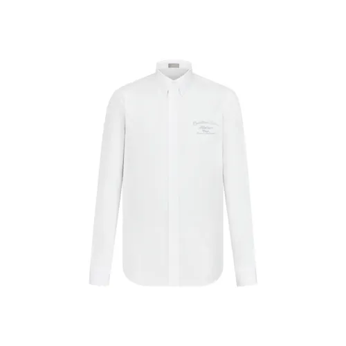 DIOR Quarterly New Products Белые Мужские Рубашки