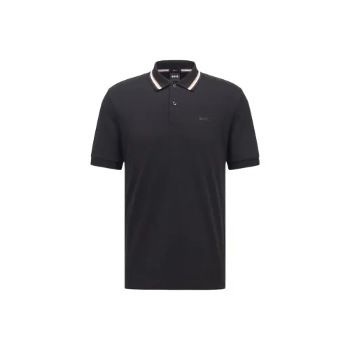 Hugo Boss Мужская черная поло