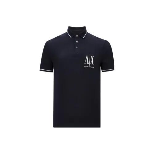 ARMANI EXCHANGEAE Мужское Поло Синее