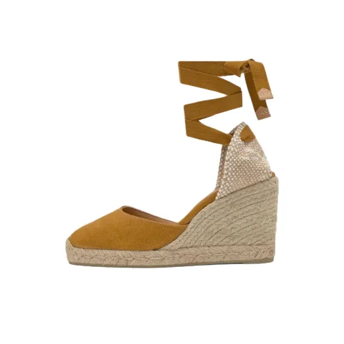 Castañer Carina Клин-каблук Высокие каблуки Женские Коричневый