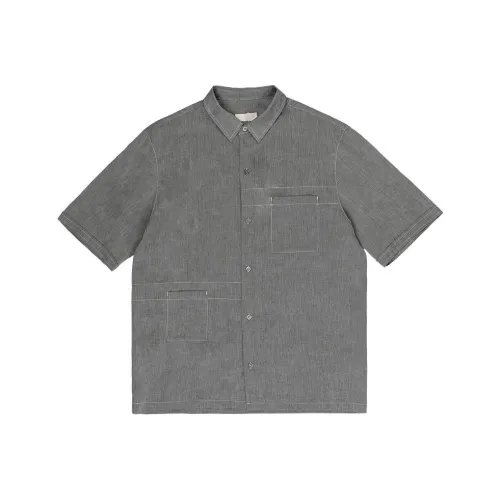 PUSH HZC Серый Мужская Рубашка