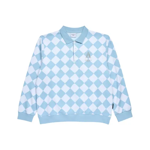 Acme De La Vie ADLV SS22 Поло Унисекс Небесно-Синий