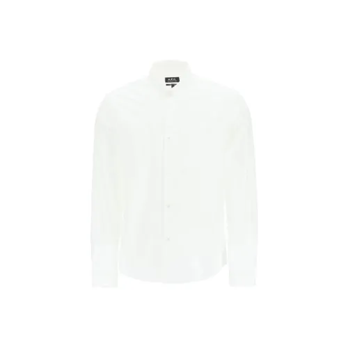 A.P.C. Joint Paragraph Белая Мужская Рубашка