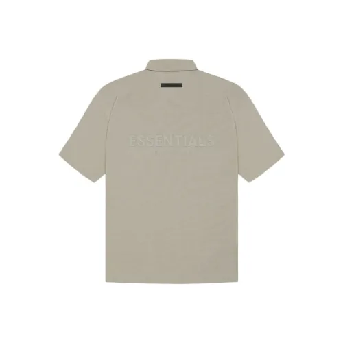 Fear of God Essentials Лесной мшистый Унисекс Поло