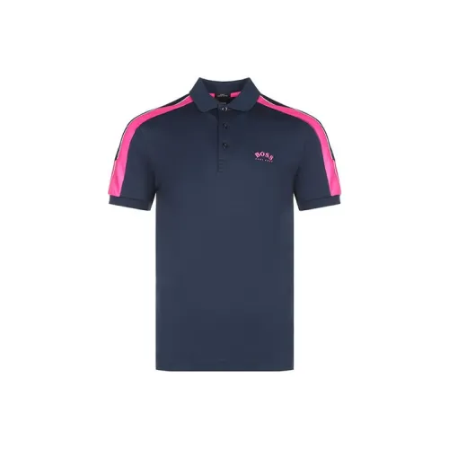 Hugo Boss Поло Мужское Морской Синий