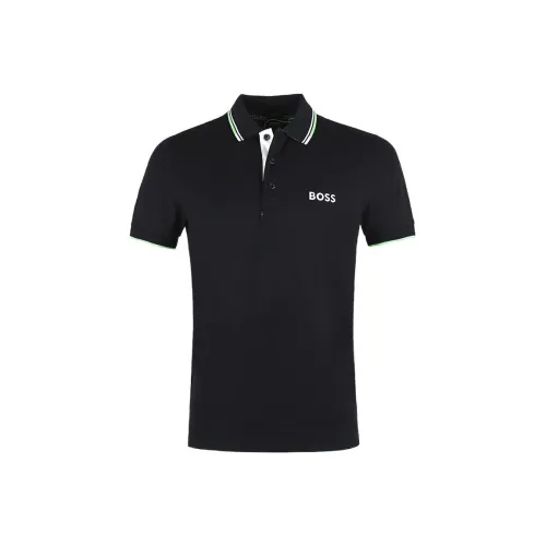 Hugo Boss Мужская черная поло