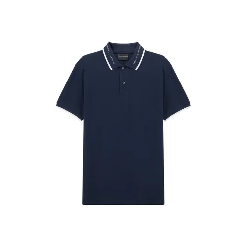 EMPORIO ARMANI Индиго Мужское Поло