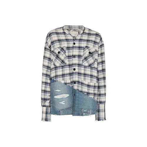 GREG LAUREN Белая Мужская Рубашка