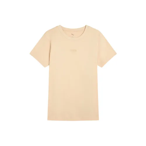 PUMA Basic Elevated SS25 T-Shirt Мужской Cashews Цвет 42