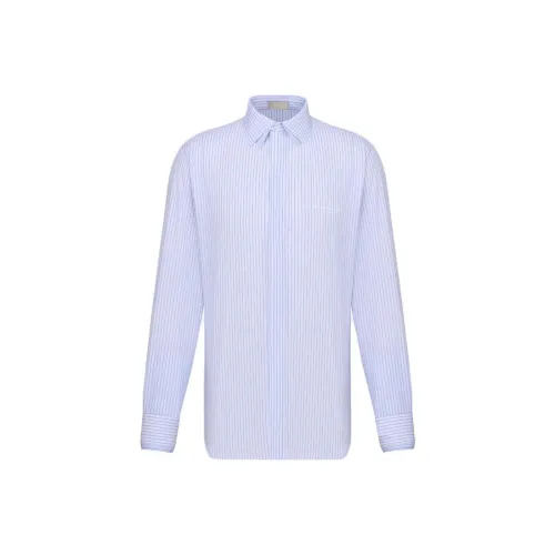 DIOR Мужские Синие Рубашки