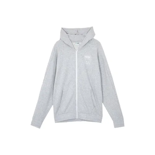 PUMA NEKO Graphic T7 FZ Толстовка Толстовка Унисекс Light Смешанный Серый